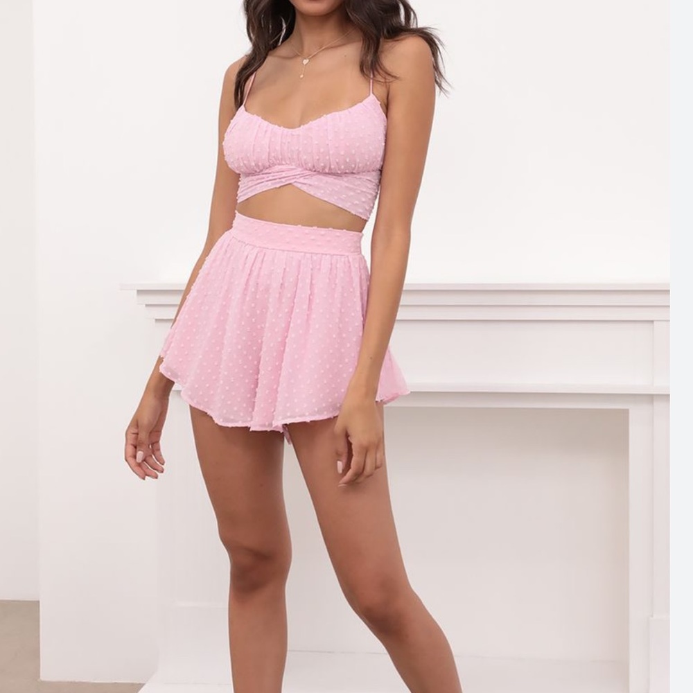 Adorable pink set from Lucy in the Sky